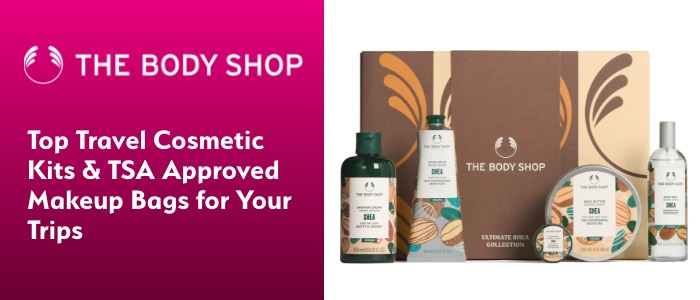 Top Travel Cosmetic Kits & TSA Approved Makeup Bags for Your Trips
