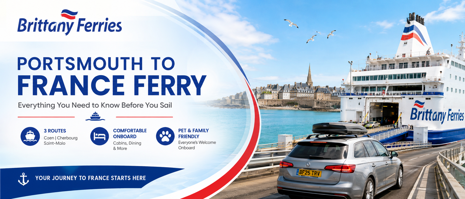 Portsmouth to France Ferry: Everything You Need to Know Before You Sail